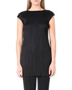 Pleats Please Issey Miyake Pleated Tunic Top - Lyst