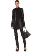Rick Owens Leather Leggings - Lyst