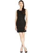 Greylin Black Lace And Crochet 'Dawson' Sleeveless Dress - Lyst