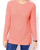 Asos Ultimate Chunky Jumper - Lyst