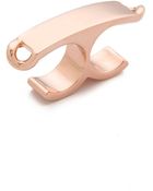 Maison Margiela Double Finger Ring - Rose Gold - Lyst