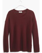 Madewell Cashmere Allday Pullover Sweater - Lyst