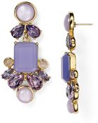 Kate Spade Glitzy Spritz Statement Earrings - Lyst