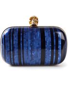 Alexander McQueen The Skull Box Clutch - Lyst