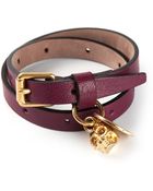 Alexander McQueen Skull Wrap Around Bracelet - Lyst