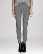 Karen Millen Jeans - Dogstooth Print In Black - Lyst