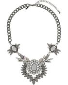 Topshop Stone Collar - Lyst