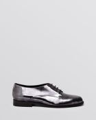 Diane von Furstenberg Lace Up Oxford Flats - Ziggy - Lyst