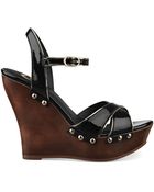 G by Guess Womens Selenah Platform Wedge Sandals - Lyst