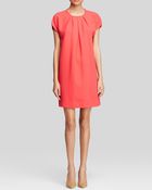 Kate Spade Cap Sleeve Crepe Shift - Lyst