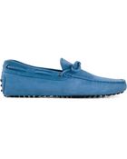 Tod's Suede Loafers - Lyst