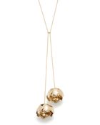 J.Crew Dangling Orb Pendant Necklace - Lyst