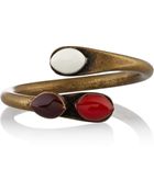 Isabel Marant Blondie Brass Resin Ring - Lyst