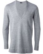 Joseph Highlow Hem Sweater - Lyst