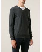 Exemplaire Vneck Sweater - Lyst