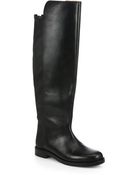 Maison Margiela Leather Over-The-Knee Boots - Lyst