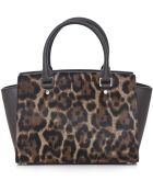 MICHAEL Michael Kors Leopard Small Selma Tote Bag - Lyst