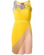 Missoni Pleated Print Dress - Lyst