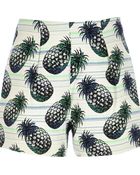 River Island Green Pineapple Print Shorts - Lyst