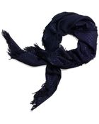Tory Burch Logo Dot Embellished Scarf - Lyst
