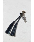 Will Leather Goods Navy Tassel Keychain - Lyst