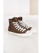 Converse Suede Fur Womens High-top Sneaker - Lyst