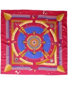 Hermes Square Scarf - Lyst