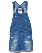 Current/Elliott Tattered Destroy Shortall - Lyst