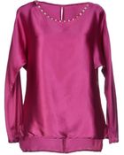 Aglini Blouse - Lyst