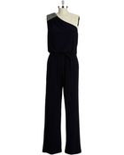 Xscape One Shoulder Jumpsuit - Lyst