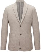 Onassis Clothing Herringbone Wool Blazer - Lyst