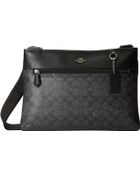 Coach Signature Coated Canvas Spencer Crossbody - Lyst
