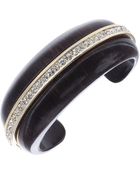 Anne Klein Bangle Bracelet with Crystals - Lyst