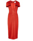 Cushnie et Ochs Aphrodite Capsleeve Dress - Lyst