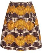 Stella Jean Knee Length Skirt - Lyst