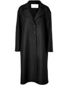 Valentino Double Face Wool-Angora Coat - Lyst