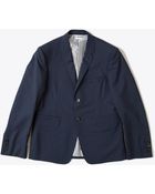 Thom Browne Classic Suit In Navy S120S Wool - Lyst