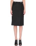 Alexander McQueen Fitted Pencil Skirt - Lyst