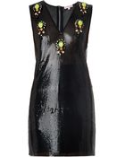Matthew Williamson Crystal-Embellished Chainmail Dress - Lyst