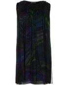 Alberta Ferretti Short Dress - Lyst