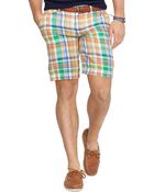 Polo Ralph Lauren Classic-Fit Linen Madras Short - Lyst