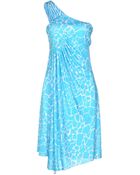 Versace Jeans Short Dress - Lyst