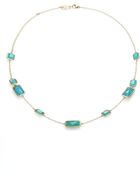 Ippolita Turquoise Rutilated Quartz 18k Yellow Gold Necklace - Lyst