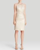 Laundry by Shelli Segal Dress - Metallic Knit - Lyst