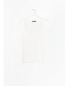 Mango Logo Cotton Top - Lyst
