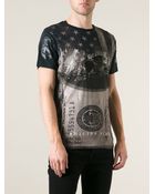 Philipp Plein Dollars T-shirt - Lyst