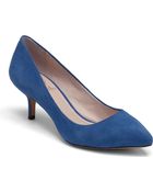 Vince Camuto Goldie Suede Pumps - Lyst