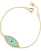 Tai Enamel Evil Eye Bracelet - Lyst