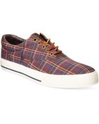 Polo Ralph Lauren Printed Vaughn Sneakers - Lyst