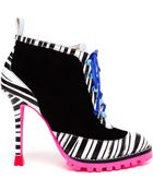 Sophia Webster Suede and Leather Katy Boot - Lyst